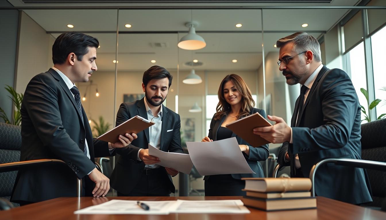 Family elder care planning discussion